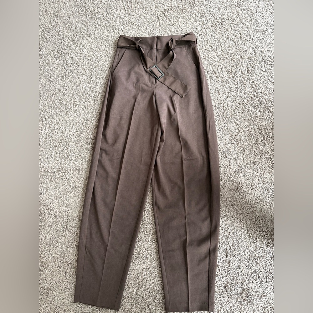 Top Shot straight leg trousers